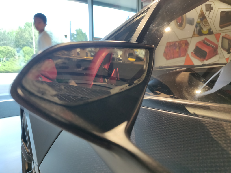 Mirror ain’t looking so good. Remember this car isnt that old